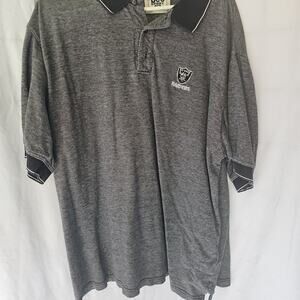 Raiders Lee Sport Golf Polo Gray 2xl‎ *read description*